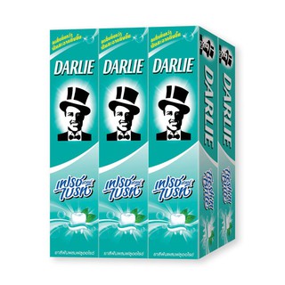 🚚💨พร้อมส่ง!! ดาร์ลี่ ยาสีฟัน เฟรช แอนด์ ไบร์ท ขนาด 140 กรัม แพ็ค 6 ชิ้น Darlie Toothpaste Fresh &amp; Bright 140 g x 6