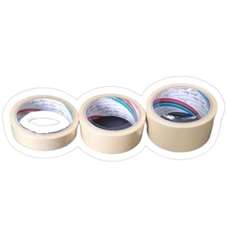 [ 2PJ9EA ลด 60.- ] (ถูกกว่ายกแถว) เทปย่น กระดาษกาวย่น ฉีกได้ เทปหนังไก่ เทปเนื้อกระดาษ มีสารเคลือบกันซึม Louis Tape