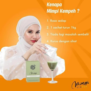 FAST SHIPPING! FREE SHIPPING! READY STOCK! MIMPI KEMPEH Natural Detox Fiber Drink Slimming Drink  Kurus 7 hari