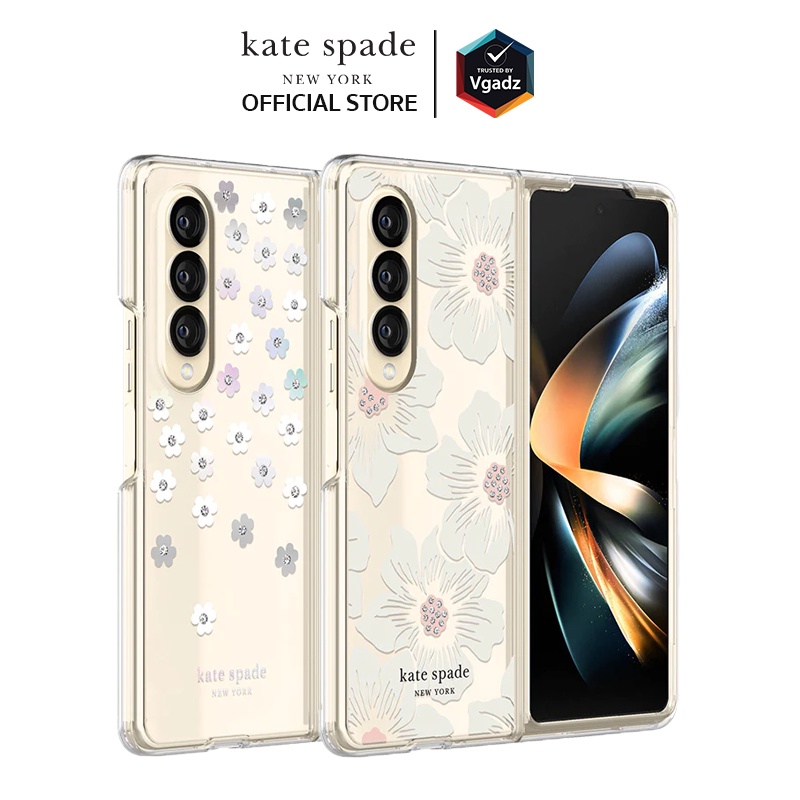 Kate Spade New York เคสสำหรับ Galaxy Z Fold 4 รุ่น Protective Hardshell Case