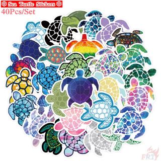 ❉ Sea Turtle Series 01 สติ๊กเกอร์ ❉ 40Pcs/Set Waterproof DIY Fashion Decals Doodle สติ๊กเกอร์