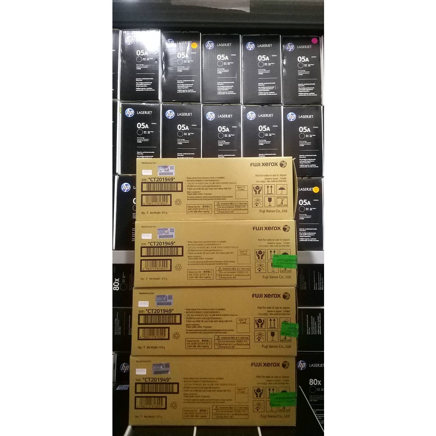Fuji Xerox 455 / CT201949 Black ตลับหมึกโทนเนอร์ สีดำ ของแท้ #2
