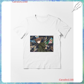 New Tsubasa Syaoran Essential T-Shirt เสื้อยืดพิมพ์ลาย เสื้อยืดธีมการ์ตูน คอกลม cotton แฟชั่น Unisex