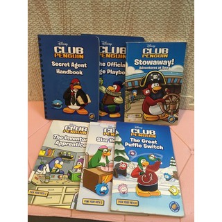 Disney CLUB PENGUIN ปกอ่อน(มือสอง)-ad3กล่อง