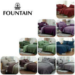 ⚫ ผ้าปูที่นอน Fountain ⚫ ครบสี #ลิขสิทธิ์แท้