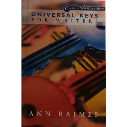 (ภาษาอังกฤษ) Universal Keys For Writers คู่มือการเขียนภาษาอังกฤษ ปกแข็ง พิมพ์ 4 สี *หนังสือหายากมาก 