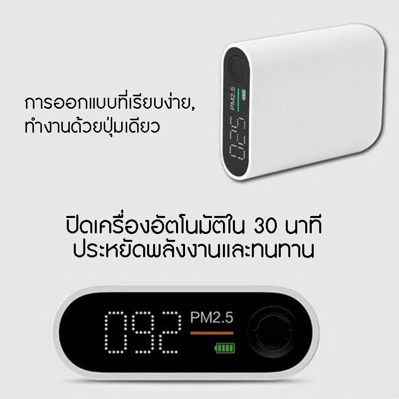 เครื่องวัดฝุ่น PM2.5 เสียวหมี่ Xiaomi Smartmi PM2.5 Detector เครื่องวัดคุณภาพอากาศเสียวหมี่