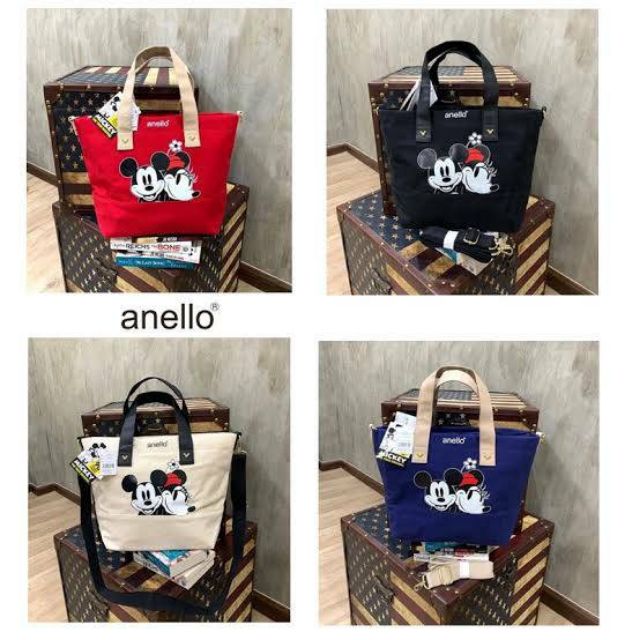 Anello Mickey Limited Edition Tote Bag ( Large)
