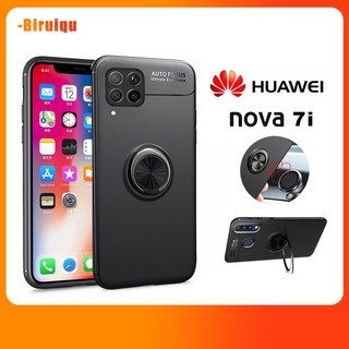 【 Car Phone Case 】Huawei Nova 7i Nova7i เคสโทรศัพท์แม่เหล็กสำหรับ Car Holder Phone Case