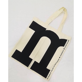 กระเป๋า Marimekko Tote bag ของแท้ - โลโก้ M