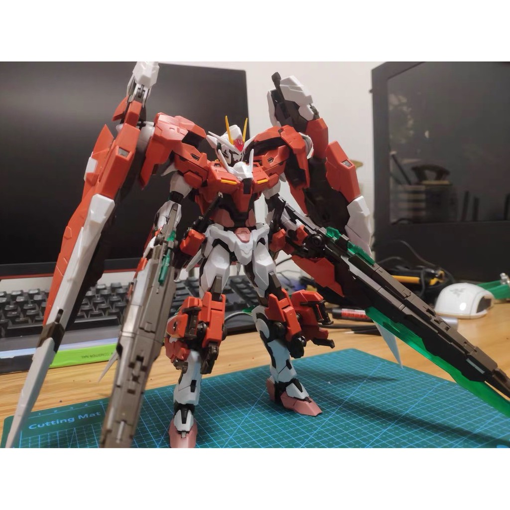 [M.J.H : โมจีน] MG 1/100 Gundam OO7 Sword/G Inspection
