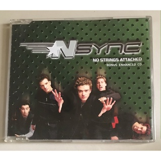 ซีดี Enhanced CD ลิขสิทธิ์ มือ 2 สภาพดี...ราคา 179 บาท "NSYNC" อัลบั้ม “No Strings Attached (Bonus Enhanced CD)