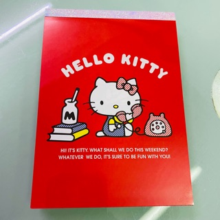 กระดาษโน๊ต Hello Kitty น่ารัก