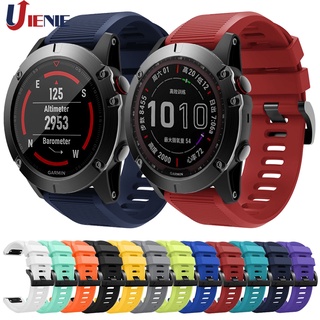 สายนาฬิกาข้อมือซิลิโคน 26 มม. สําหรับ Garmin Fenix 7x 6x Pro 5x Plus / Garmin Enduro Bracket Quick Fit Watchband