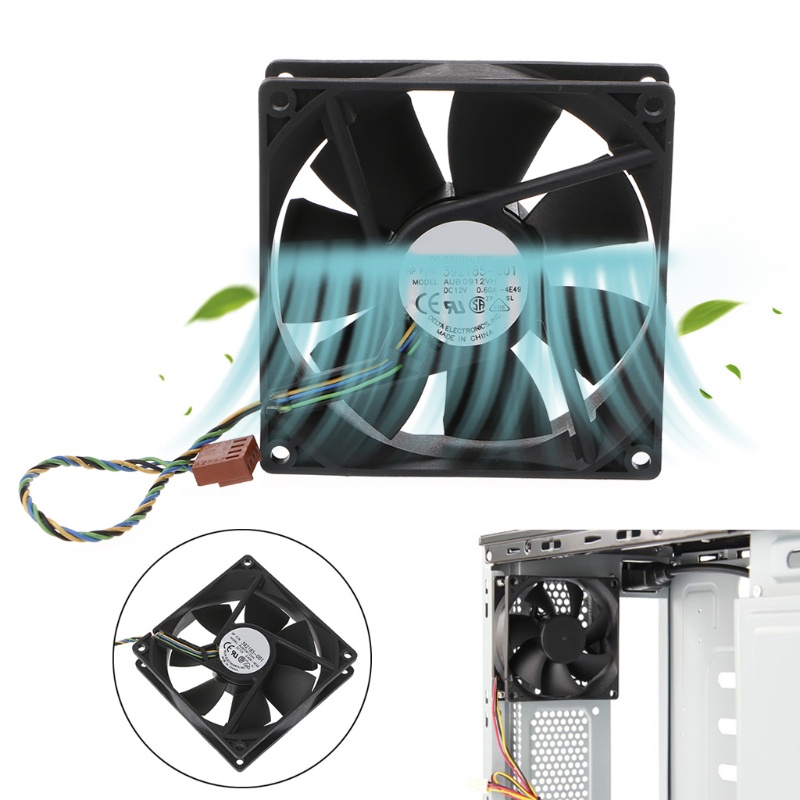 ♕GODD 90*90*25mm 9025 DC 12V 0.6A 4-Pin PWM Computer Cooling Fan For Delta AUB0912VH