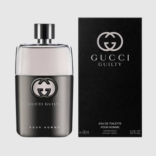 Gucci Guilty Pour Homme Eau de Toilette 90ML กล่องซีล(เช็คสต้อคทางแชทก่อนทำรายการนะคะ)