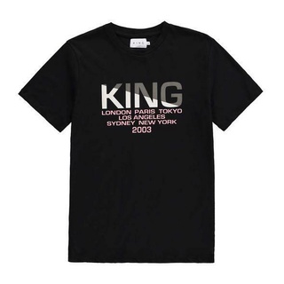 [S-5XL]เสื้อยืด พิมพ์ลายโลโก้ King Apparel Homerton สีดํา สําหรับผู้ชาย
							
							โชว์ชื่อเรื่อง 800125