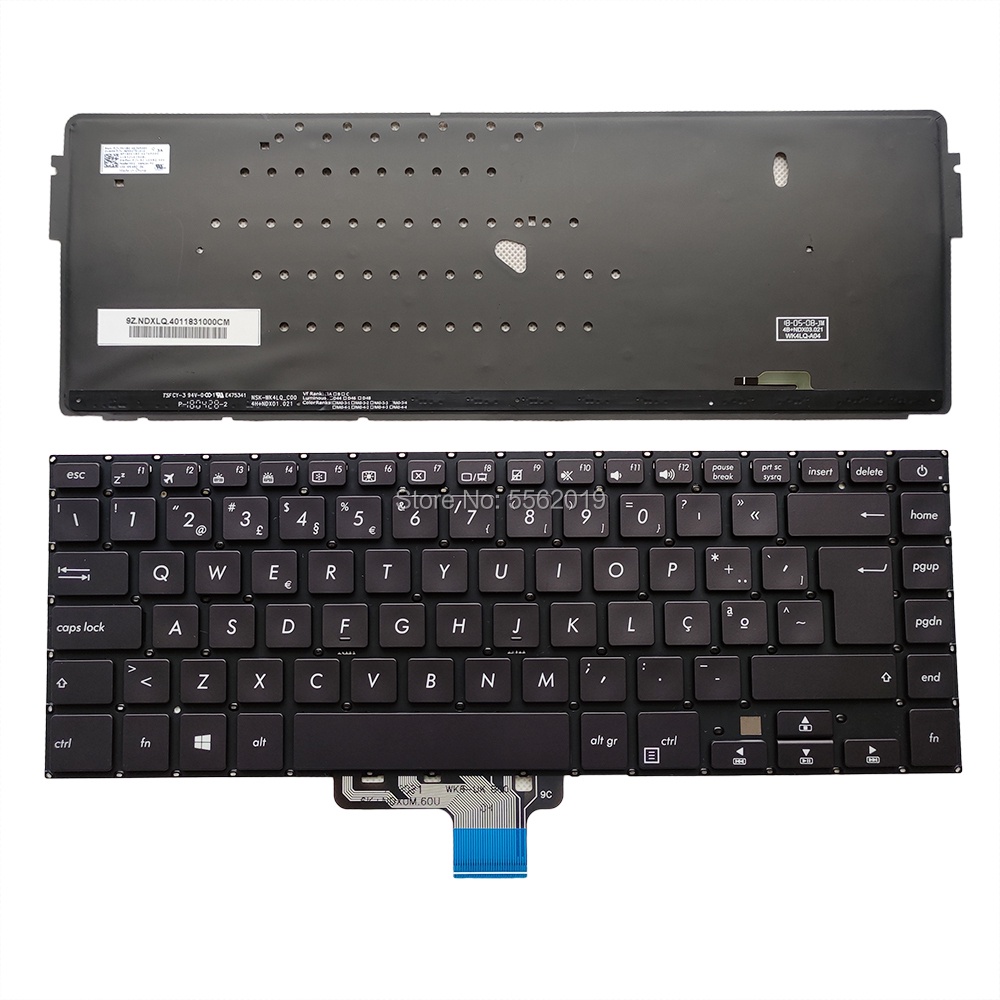 OVY PO Backlight keyboard for ASUS VIVOBOOK X510 X510U X510UN X510UF
