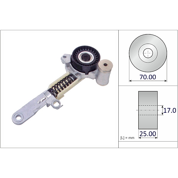 ลูกรอกสายพานหน้าเครื่อง TOYOTA C-HR 1.8 ALTIS 2014- 1ZR 1.6 2ZR 1.8 HARRIER ZSU60 VOXY ZRR80 3ZR 2.0