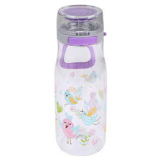 ขวดน้ำ KECH TRITAN 0.47 ลิตร สีม่วง/ใส  WATER BOTTLE KECH TRITAN 0.47L PURPLE/CLEAR