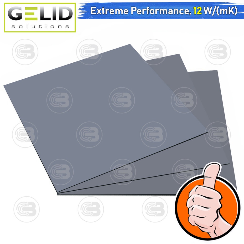 [CoolBlasterThai] GELID GP-EXTREME Thermal Pad 80x40x1.5 mm./12.0 W/mK (TP-GP01-C)
