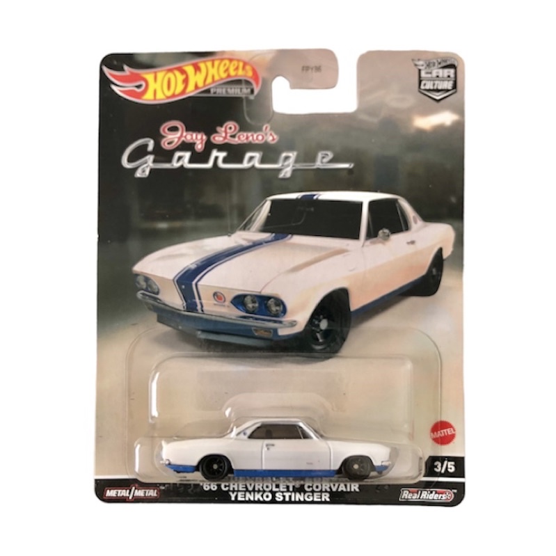 Hot Wheels Jay Leno's Garage Premium '66 Chevrolet Corvair Yenko Stinger