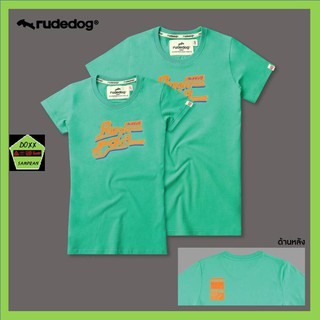 Rudedog เสื้อคอกลม ชาย หญิง รุ่น Bubble21 สีเขียว