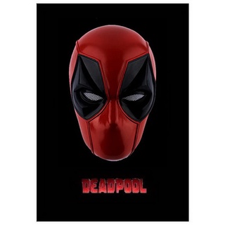 หมวกเดดพูล Helmet Deadpool Helmets (Eye Changer) (1/1 Wearable)