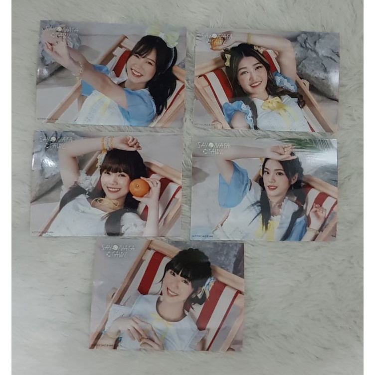 !!! ส่งฟรี !!! รูป BNK48 แอคพิเศษแนวนอนพรีออเดอร์เสื้อ Beach Shirt Sayonara Crawl พร้อมส่ง