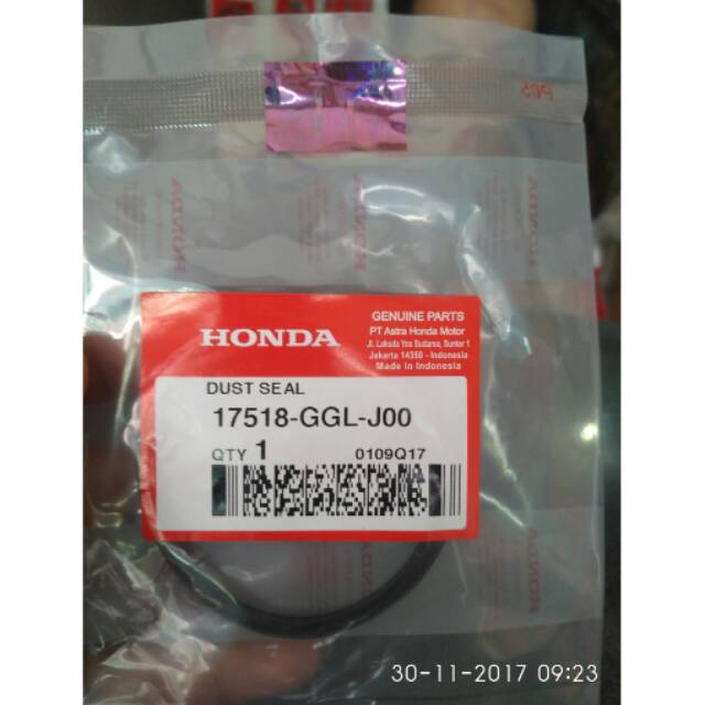 ซีลสุญญากาศสําหรับ HONDA MATIC และ CUB DUST SEAL 17518GGLJ00