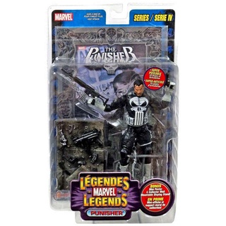 [RARE+] TOY BIZ 2003 MAEVEL LEGENDS SERIES IV : SUPER POSEABLE THE PUNISHER สินค้าหายาก ปี 2003 ของใหม่มือ 1 ของแท้ 100%