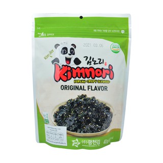 KIMNORI สาหร่ายทะเลปรุงรส รสดั้งเดิม 40g EXP : 14.01.24