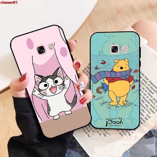 เคสโทรศัพท์ แบบซิลิโคน ลายการ์ตูน-1 สำหรับ Samsung A3 A5 A6 A7 A8 A9 Pro Star Plus 2015 2016 2017 2018 HXXTA