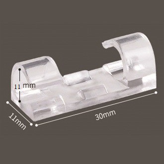 ตัวล็อคสายไฟ ที่จับสายไฟ อเนกประสงค์ ตัวเก็บสาย ขนาด 7มม./ 11มม. - รูปที่ 4