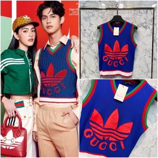 (ส่งฟรี) เสื้อไหมพรม GUCCIxADIDAS KNIT 2022SS