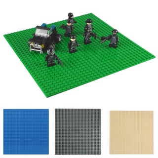 บล็อกฐานตัวต่อ แผ่นฐานบล็อกตัวต่อ Baseplate ขนาด 25.25*25.5 ซม.  32x32 จุด ของเล่นเด็ก