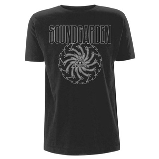 เสื้อยืดผ้าฝ้ายพิมพ์ลายแฟชั่น เสื้อยืด แขนสั้น พิมพ์ลาย Soundgarden Blade Motor Finger