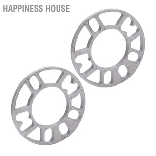 Happiness House สเปเซอร์ล้อ อะลูมิเนียม 10 มม. สําหรับยานพาหนะ 4 5 Pcd จาก 98 มม. ไป 120 มม. 2 ชิ้น