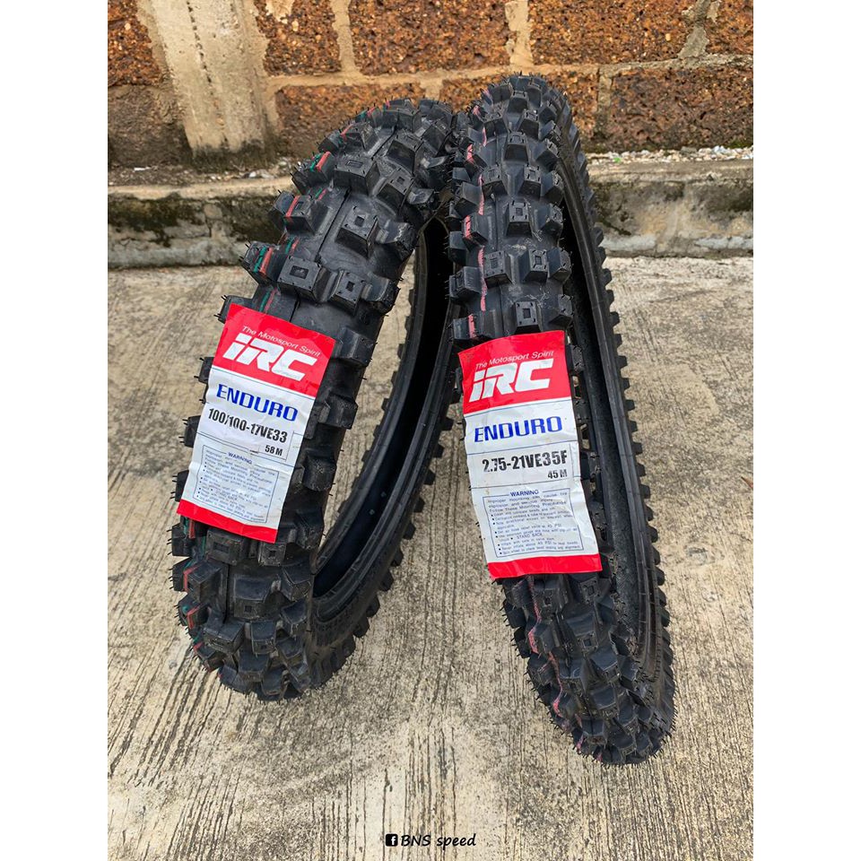 ยาง IRC Enduro รหัส VE33/VE35 ดูปีที่ไซส์ยาง