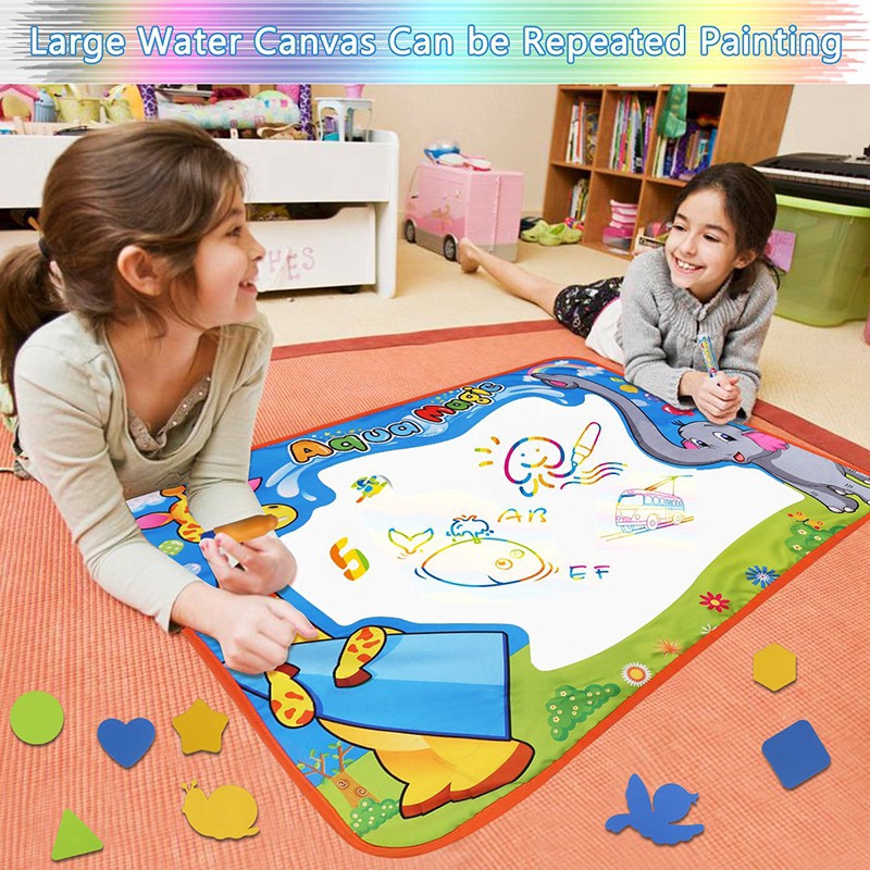Magic Water Drawing Mat with 1PCS Magic Water Pens Doodle Mat Painting ...