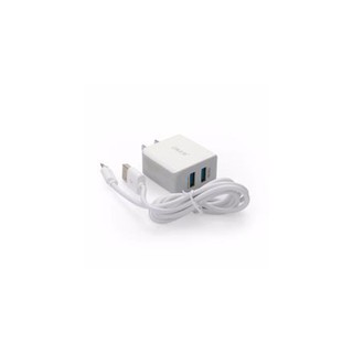 OKER หัวชาร์จ Dual USB Charger รุ่น UC-232 (White)