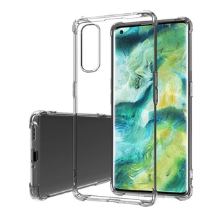 เคส TPU ใสกันกระแทก 360 องศา OPPO Find X2 Find x2pro Find x3pro Reno 6 Pro