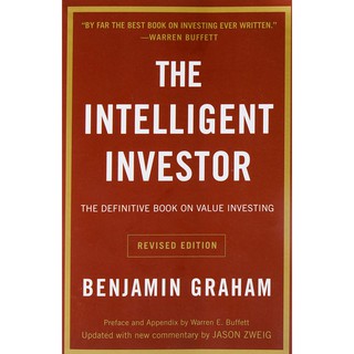 หนังสือภาษาอังกฤษ The Intelligent Investor: The Definitive Book on Value Investing. A Book of Practical Counsel พร้อมส่ง