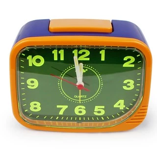 นาฬิกาปลุก Clock Quartz Alarm (คละสี)รุ่น SND-328-00H-song