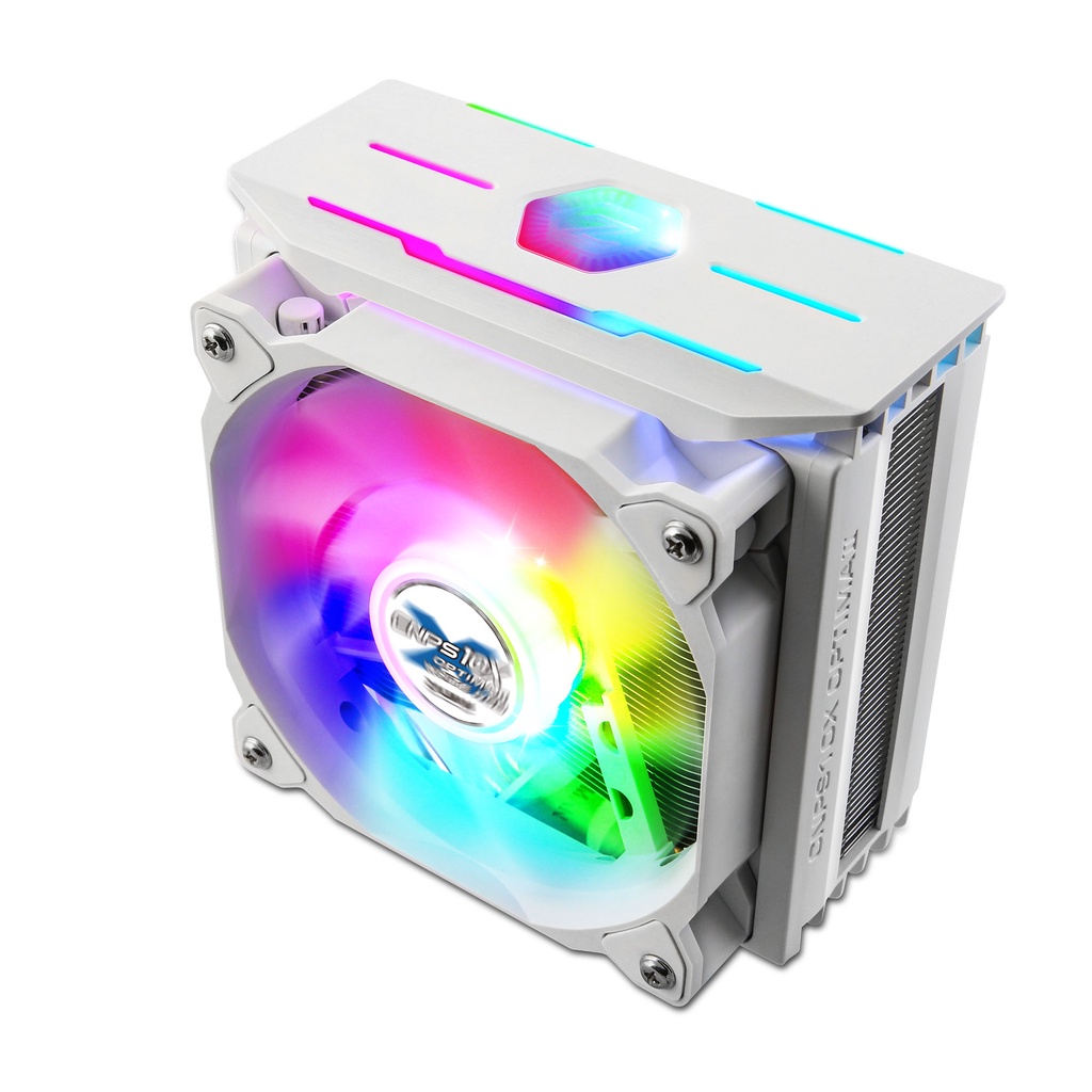 รองรับ LGA1700 ฮีทซิงค์ CPU Zalman CNPS10X OPTIMA II RGB Black/White สีขาว