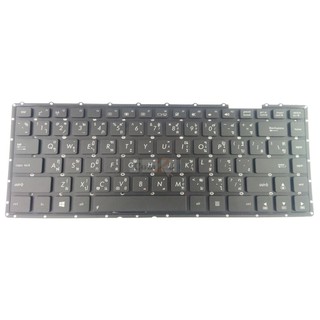 KEYBOARD  คีย์บอร์ด [ไทย-อังกฤษ] ASUS k455 K455L X452 X453S X451C X451 F401E F401 X451E E1007CA X451M X453 W50JK FL40