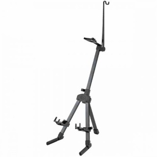 K&amp;M 15530 Violin Stand ขาตั้งไวโอลิน พร้อมที่แขวนคันชัก แถมกระเป๋าใส่ เคแอนด์เอ็ม