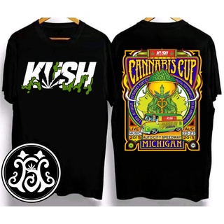 ผ้าฝ้าย 100%เสื้อยืด kush เสื้อยืดสุดเท่ Crew neck T-shirt. Oversized T-shirt เสื้อยืดผ้าคอตตอน V.11S-3XL