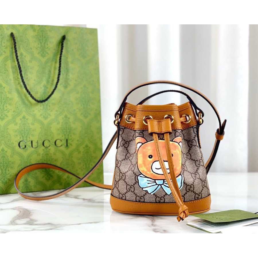 กระเป๋าสะพายKAI x Gucci Ophidia Mini Bucket Bag