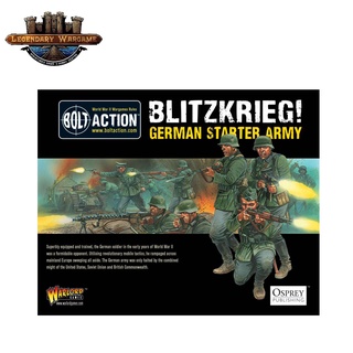 [พร้อมส่ง] WARLORD GAMES : BLITZKRIEG! GERMAN HEER STARTER ARMY โมเดลจำลอง